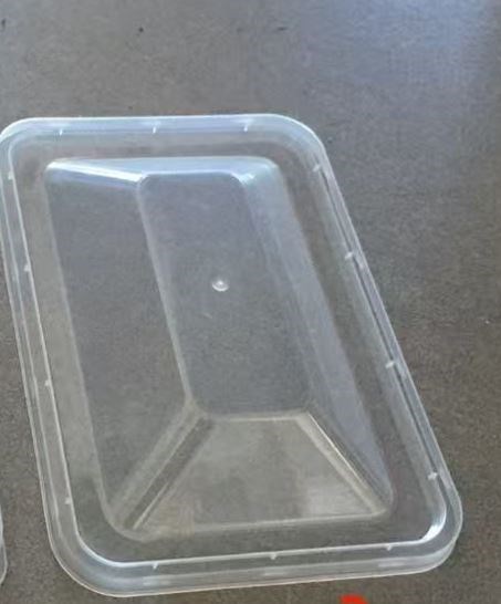 Dome Rect Lid for Bonson 500-1000ml Rect Con.  (10xPkt50=Ctn500